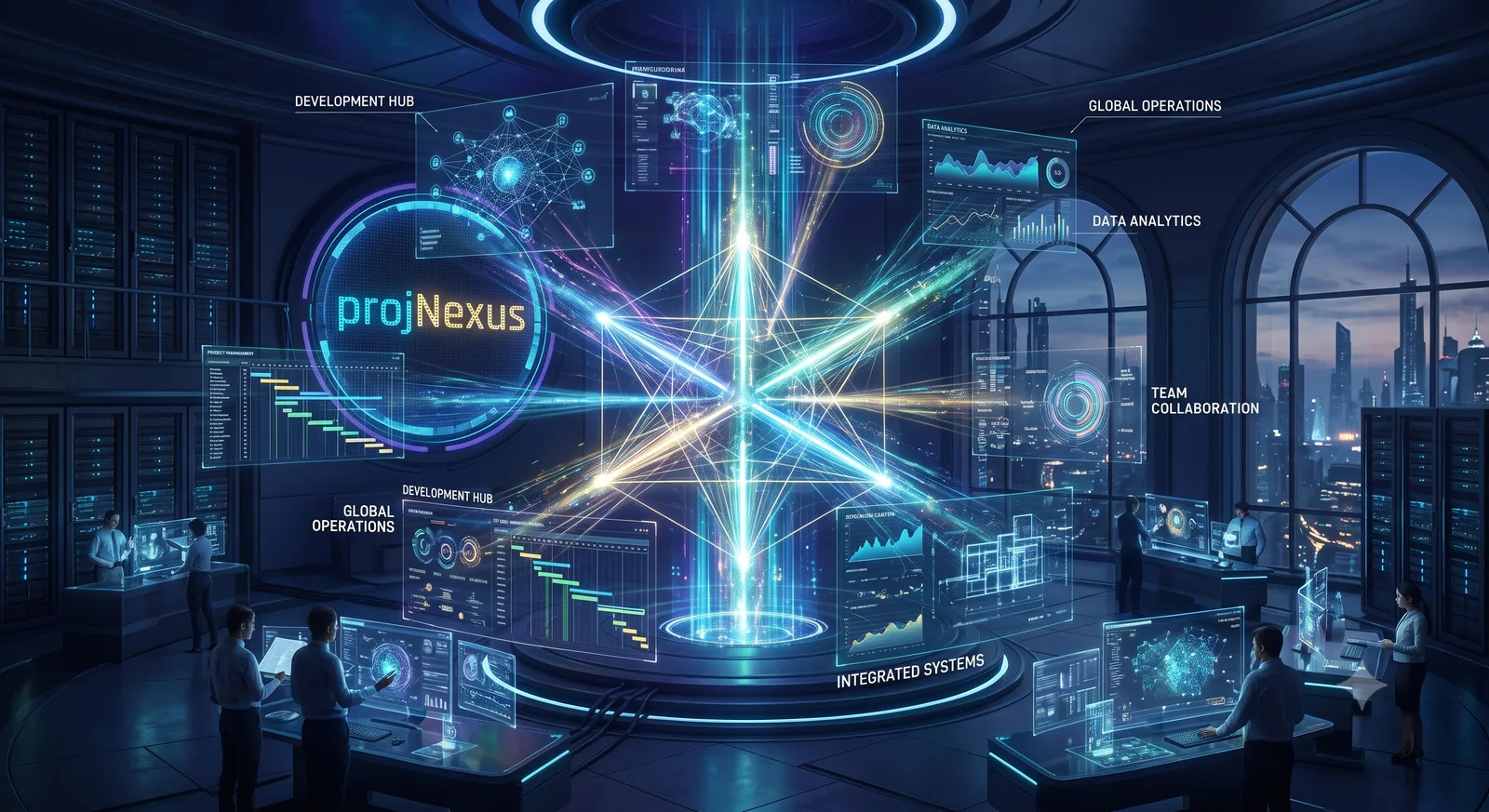 NexusCore ERP System — Software Applications project by Jorxo