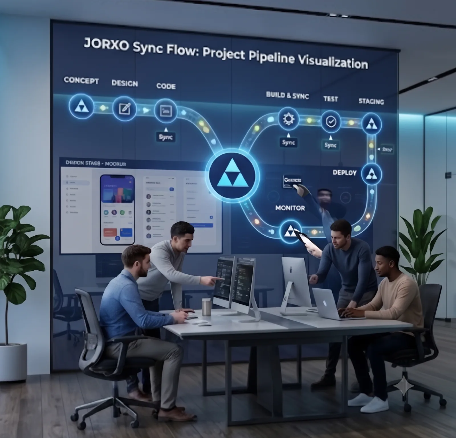 SyncFlow SaaS — Software Applications project by Jorxo